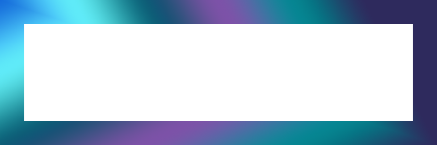 Framed border around navigation menu using 80's neon color palette